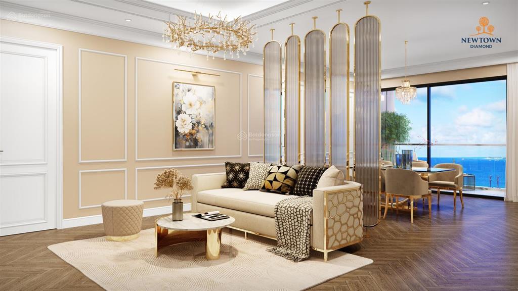 Vip độc quyền căn góc 3pn newtowndiamond view sân golf tầng cao.