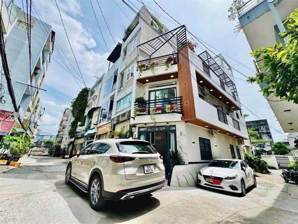 Phan văn trị  căn góc kinh doanh  hẻm trước nhà 8m  3 tầng btct  32m2  7.88 tỷ