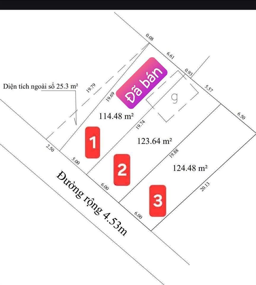 Lô đất tọa lạc tại đường bình hòa ,phước hạ ,phước đồng