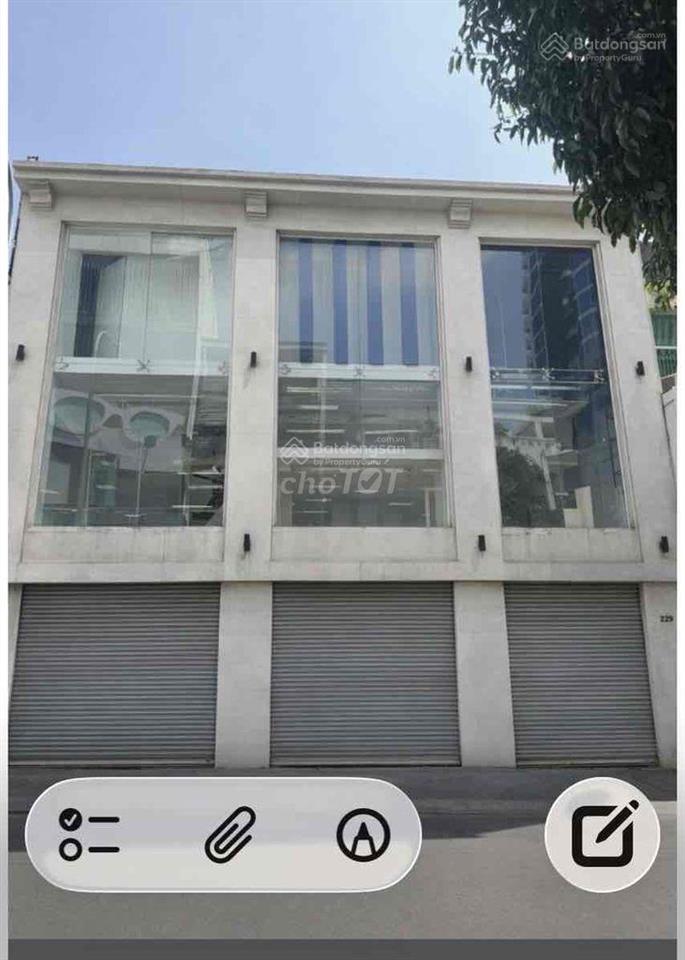 Cho thuê 3 căn phố liền kề tại 223225227 diện tích 490m2 tại nguyễn trãi, cầu ông lãnh, q1.