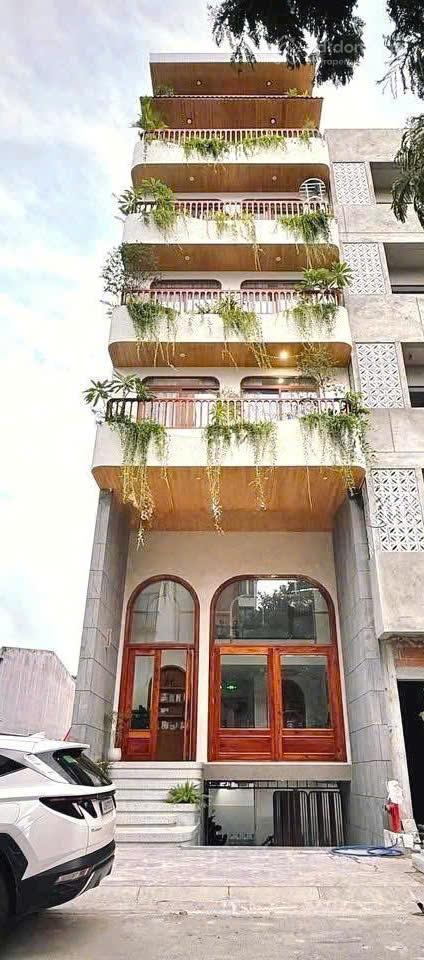 Toà ch đường phạm khiêm ích, khuê mỹ, (dt 130m2  6 tầng  16p), có thang máy, pccc vs sổ đỏ đầy đủ