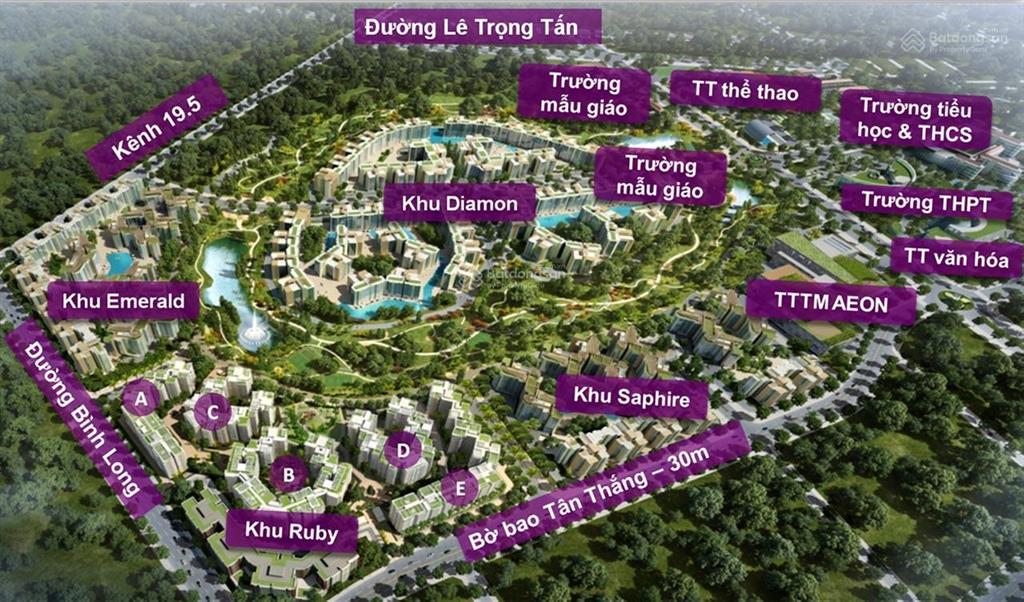 Hưởng trọn tiện ích của celadon city, hàng xóm aeon mall, chỉ với 9.5 tỷ cho nhà 72m2, 4x18m 4 tầng