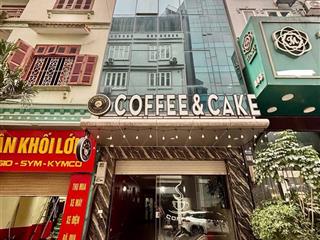 Bán tòa văn phòng nguyễn chánh,cầu giấy 60m2, 7t thang máy, 39 tỷ 3 ôtô tránh, ở kết hợp kinh doanh