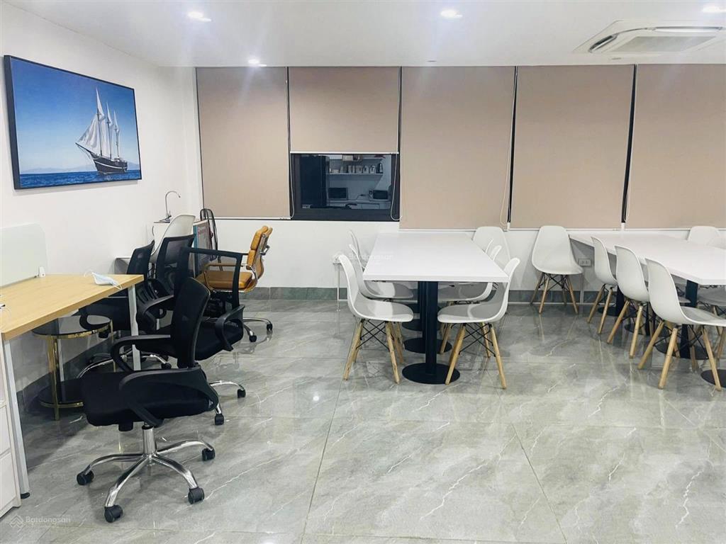 Cực hiếm tòa văn phòng hạng a trần thái tông, cầu giấy 125m2,9t thang máy, mt 8.5m, 89tỷ kinh doanh