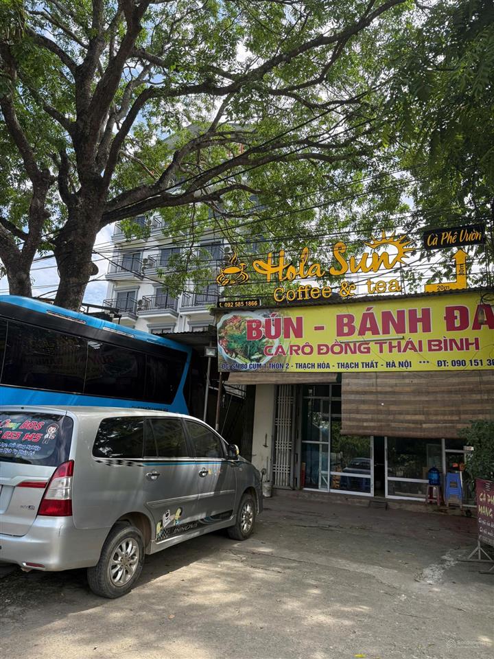 Chính chủ bán 531m² mặt quốc lộ 21a hòa lạc, sát đhqg hà nội,dòng tiền 25t/tháng