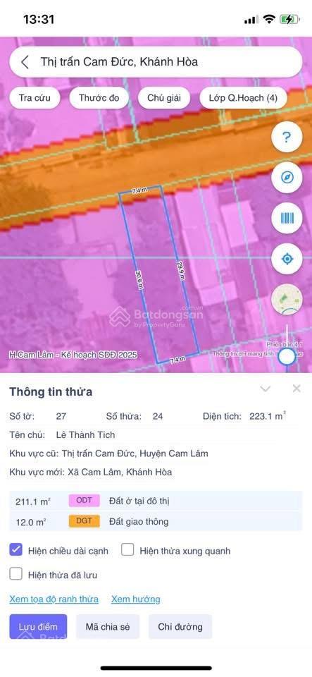 Đất ở đô thị mặt đường rộng xung quanh nhiều tiện ích, khu dân cư đông đúc