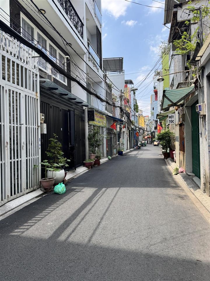 Nhà nguyên căn cho thuê hẻm 58 âu cơ (kv cv tân phước, nhà thờ hầm)