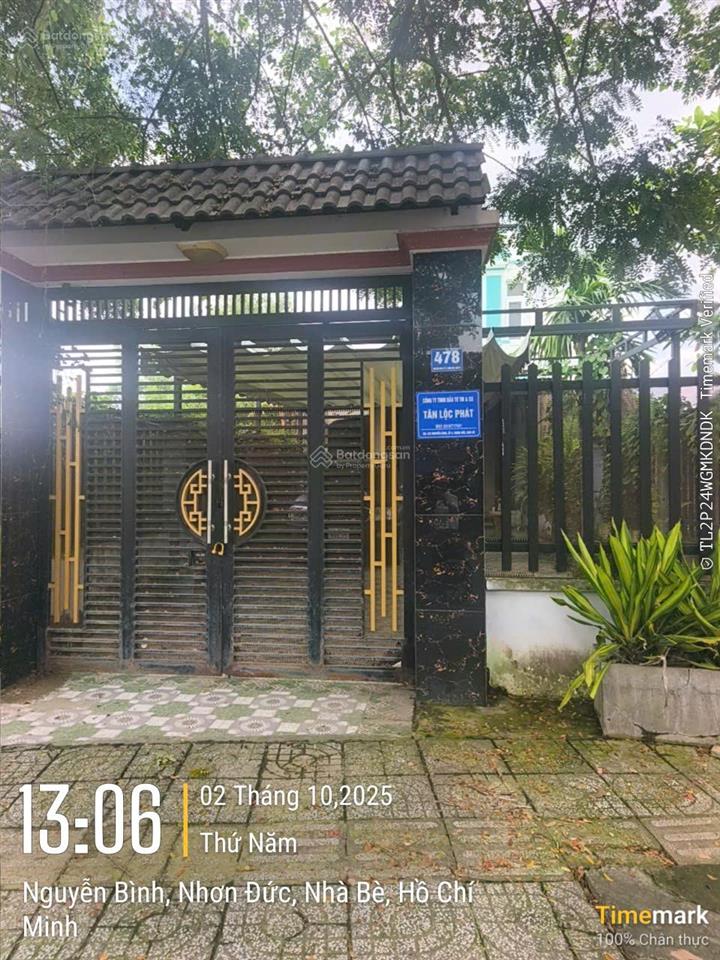 Hailongreal nhà mặt tiền nguyễn bình, 9,99ty, dt 6x38m, công nhận 146m2, nhà 1 lầu, sân rộng