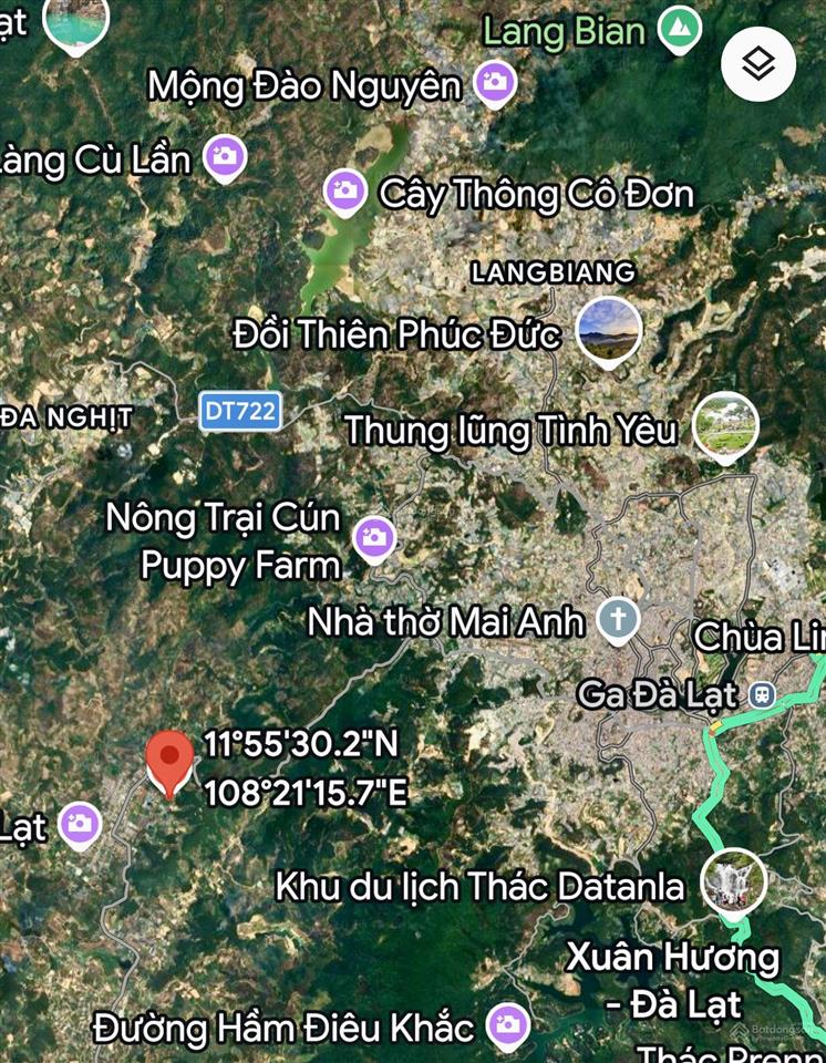 Cần bán nhanh lô đất cln (qh thổ cư) tại phường camly  tp. đà lạt. giá bán 5 tỷ/lô (1000m2)