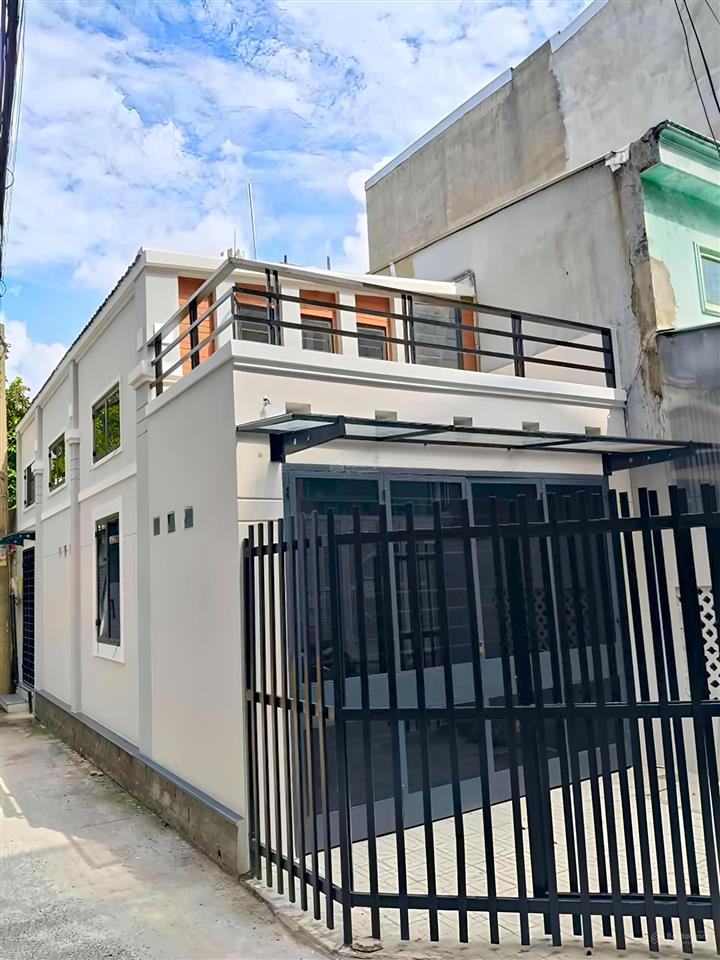 Nhà mới ở ngay hà huy giáp q12 hẻm xe tải 5m thông 40m 3pn chỉ 2,85tỷ
