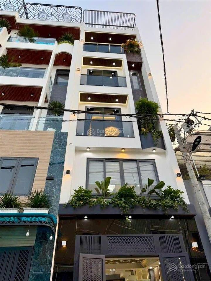Nhà tl16 thạnh lộc q12  gần chợ cầu đồng  full nội thất  56m  5 tầng hẻm ô tô 7m giá 6,6 tỷ