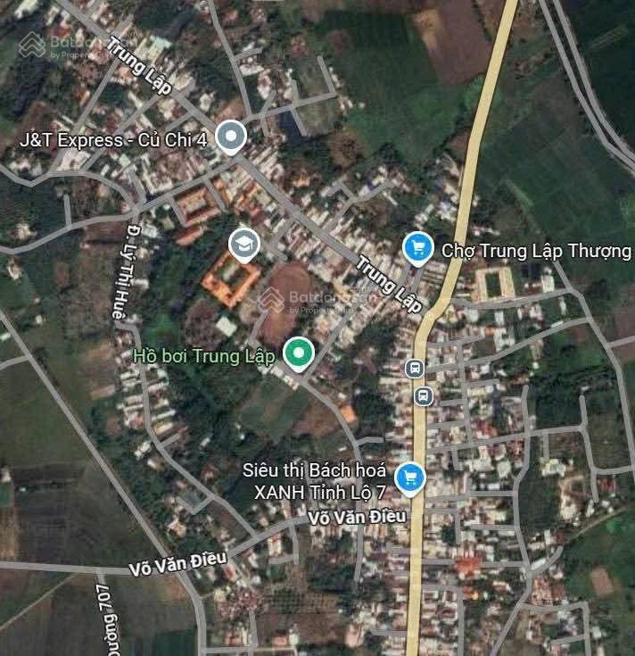 Lô đất thổ cư 5x20= 100m2, trung lập, sổ riêng, giá 800 triệu