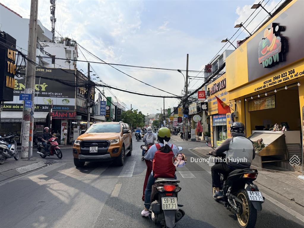 Hiếm  mặt tiền kinh doanh đường 16  linh chiểu ngay đại học ngân hàng 152m2 chỉ 100tr/m2 có tl