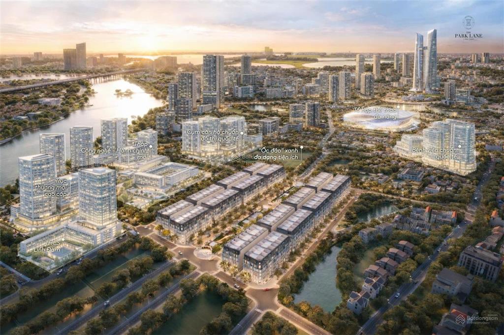 Bán biệt thự cao cấp tại the park lane linh đàm, giá thỏa thuận, 150m2