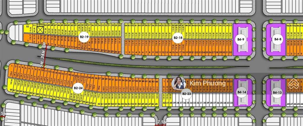 Chỉ 6.xtỷ trọn giá sở hữu đất mặt tiền võ chí công 34m,mặt tiền 5m,lô b2.19.6đón sóng aeon mall hx