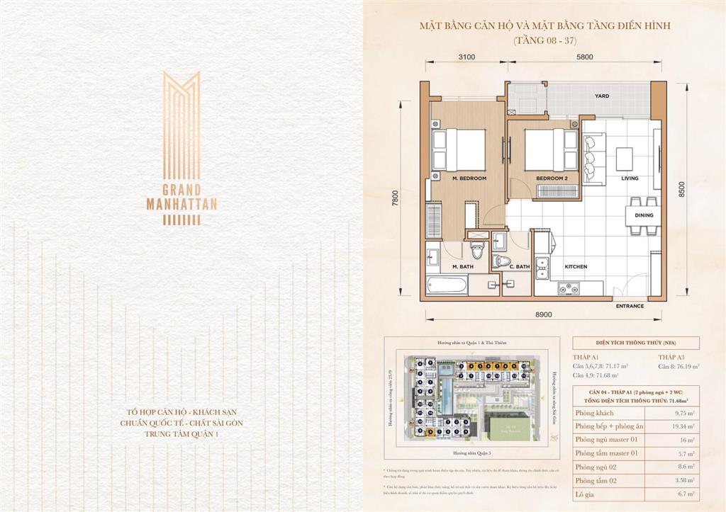 Cập nhật rổ hàng chuyển nhượng căn hộ the grand manhattan tháng 8.2026 tin thật,  0981 331 ***