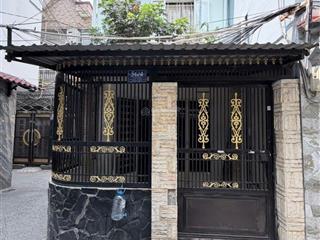 Bán nhà góc hẻm 4m thông đường số 27 lê trọng tấn 1 lầu giá tốt cho ac.