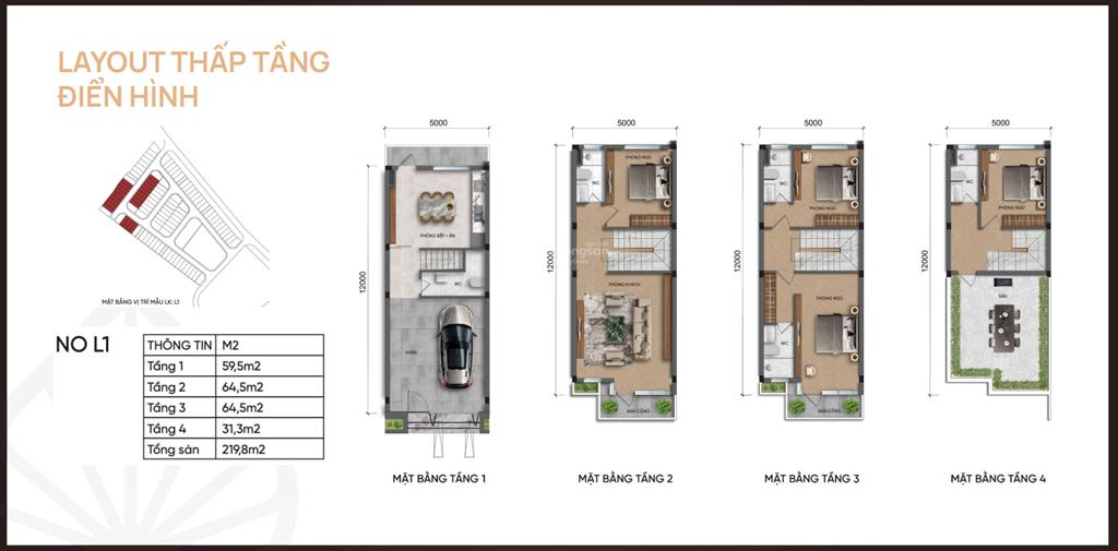Bán nhanh liền kề dự án iconia lakeside, 385,3 triệu/m2, 75m2, 4 tầng, tây bắc, đông nam