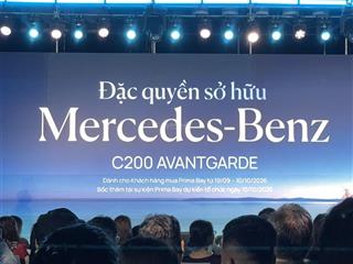 Mua nhà hôm nay  tặng mercedes c200 ngay  1.6 tỷ/căn pháp lý lâu dài