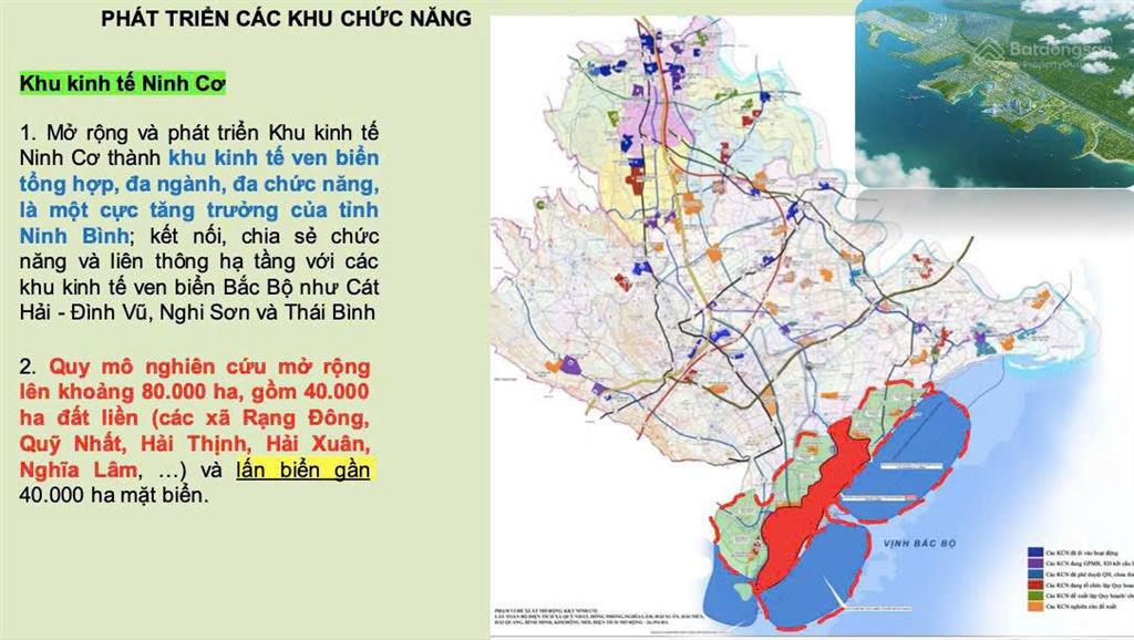 Đất mặt biển hải xuân ninh bình