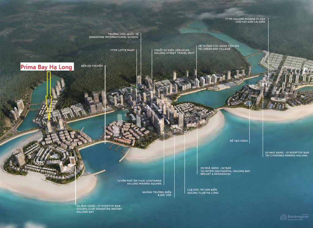 Bán suất ngoại giao mua sớm căn studio chiết khấu 17% chỉ 1,3 tỷ(full giá) dự án prima bay hạ long