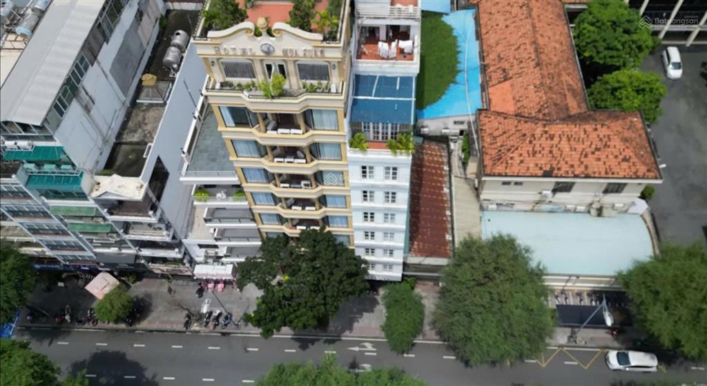 Hạ giá khách sạn mt lê thánh tôn bến nghé quận 1  dt 4,8x28m  hầm 9 tầng  hđt 300tr  giá 95 tỷ