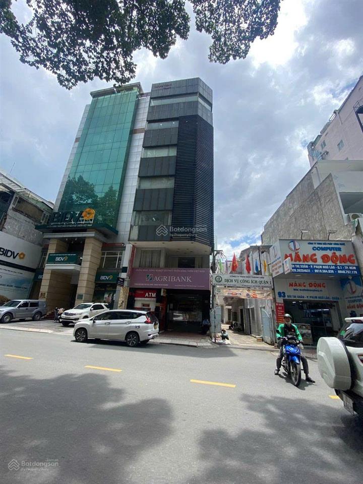 Giá tốt  toà nhà góc 2 mặt tiền bùi thị xuân quận 1  dt 6x27m  7 tầng  hđt 250tr  giá 77 tỷ