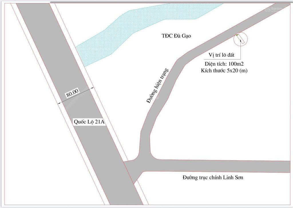 Trục chính kinh doanh tại hoà lạc mặt đường vành đai công nghệ cao 100m chỉ 4.1 tỷ.  0972 043 ***