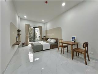 Cho thuê studio ban công lớn full nội thất  máy giặt riêng cách mai chí thọ 400m