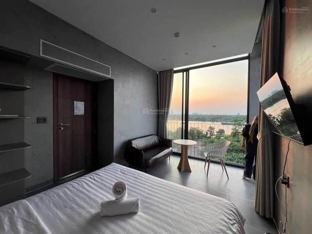 Cho thuê 1pn 2 ban công view sông sg triệu đô tại an phú quận 2