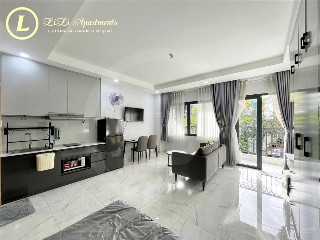 Cho thuê studio ban công lớn cho nuôi pet  trống sẵn