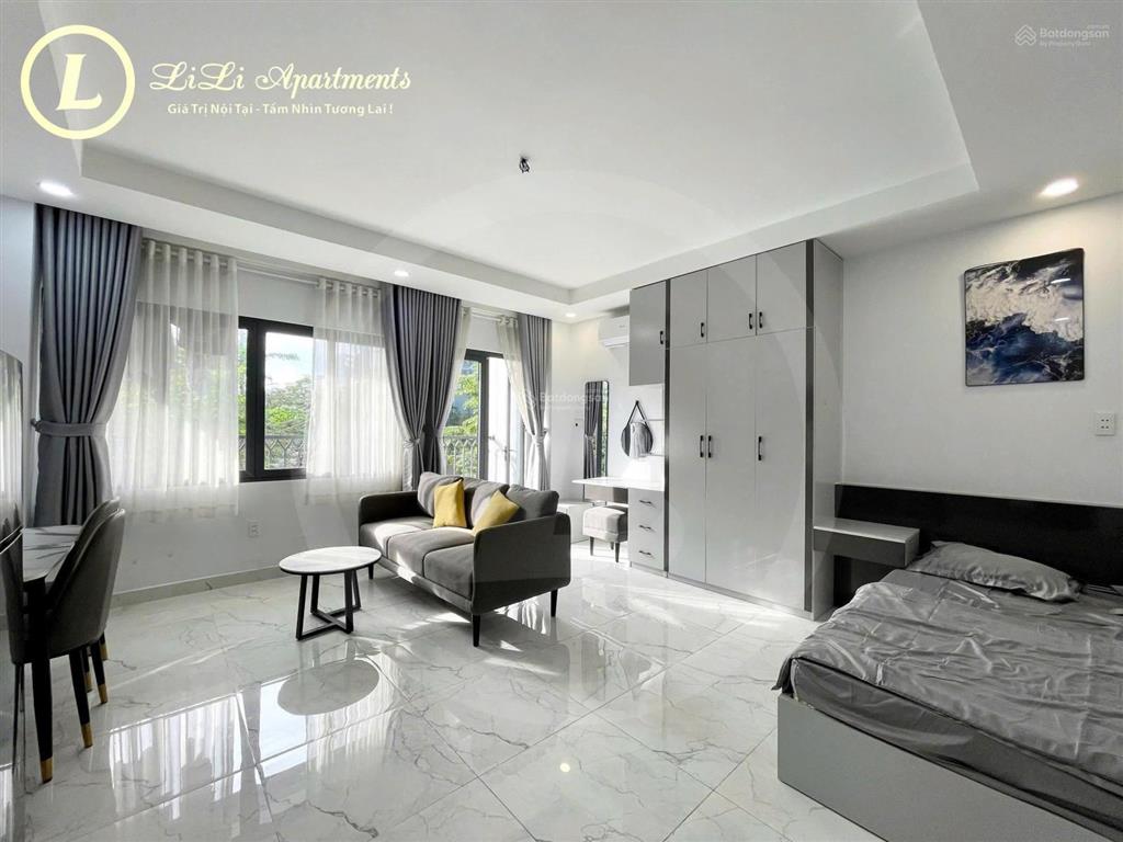Cho thuê studio ban công lớn cho nuôi pet  trống sẵn