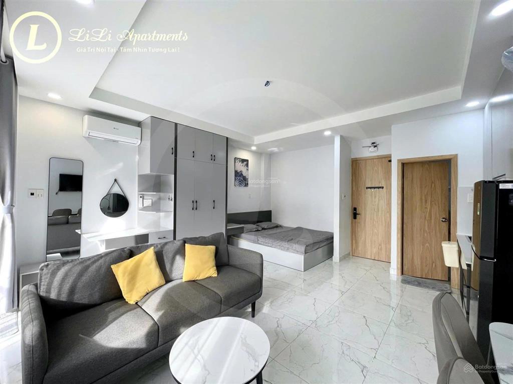 Cho thuê studio ban công lớn cho nuôi pet  trống sẵn