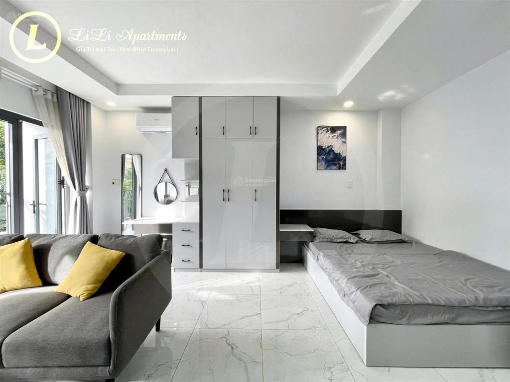 Cho thuê studio ban công lớn cho nuôi pet  trống sẵn