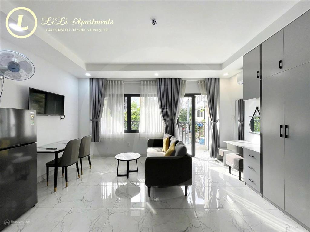 Cho thuê studio ban công lớn cho nuôi pet  trống sẵn