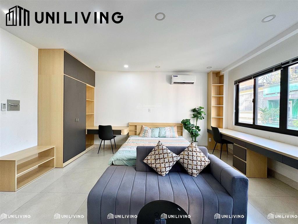 Cho thuê studio ban công lớn ngay trung tâm thảo điền