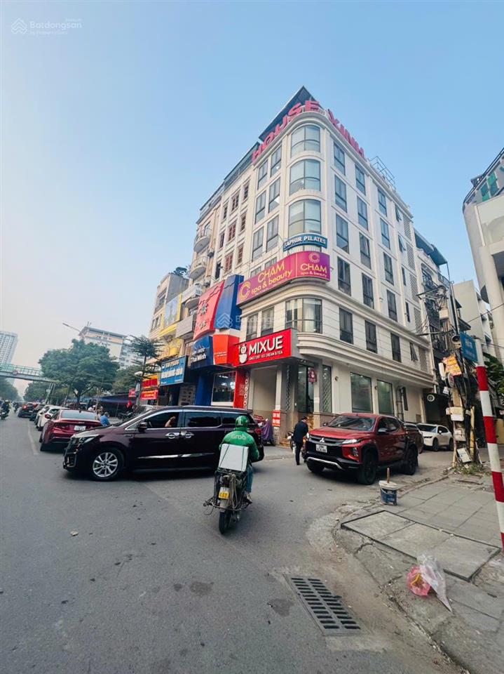 Chính chủ bán gấp tòa văn phòng phố trung kính đôi 90m2, vỉa hè rộng, kinh doanh, giá 40 tỷ.