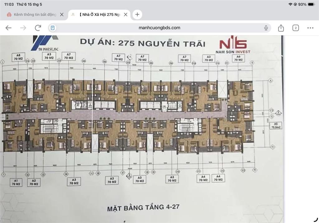 Căn thương mại hiếm có tại 275 nguyễn trãi ở ngay trung tâm hà đông