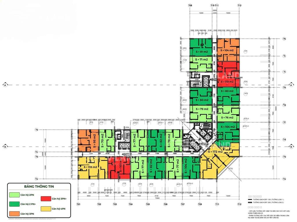Bán căn 2pn 75m2 view nội khu, bàn giao full nt, tầng trung, cạnh cv phùng khoang. 0788 467 ***