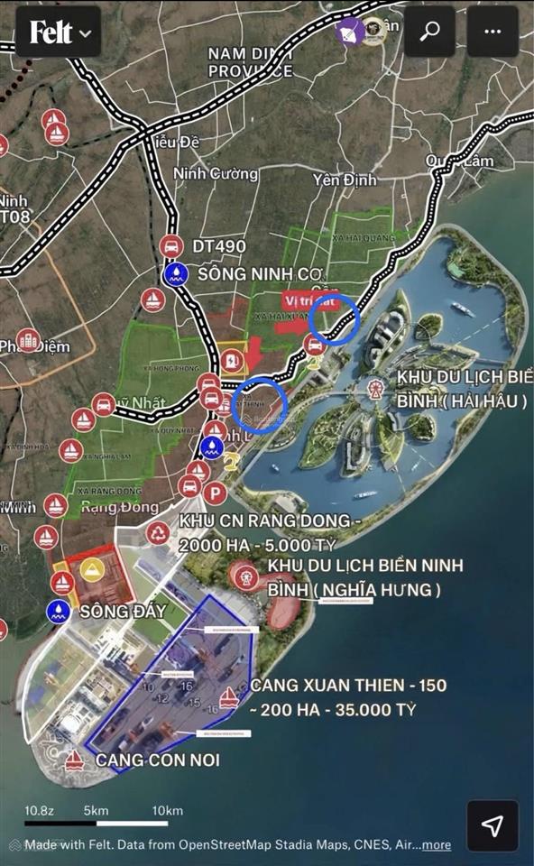 Cam kết giá tốt nhất thị trường lô đất 2 mặt tiền ngay sát mặt biển