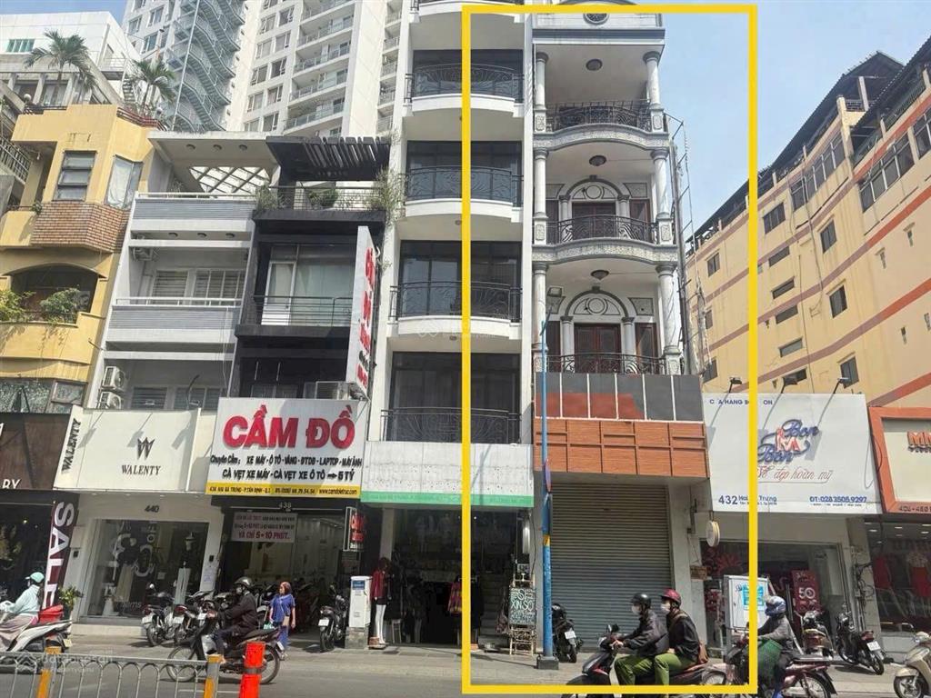 Mt hai bà trưng quận 1, dt 3,8mx21m, cn 67,5m², hầm 5 tầng kiên cố, giá 41 tỷ xuống giá 35 tỷ