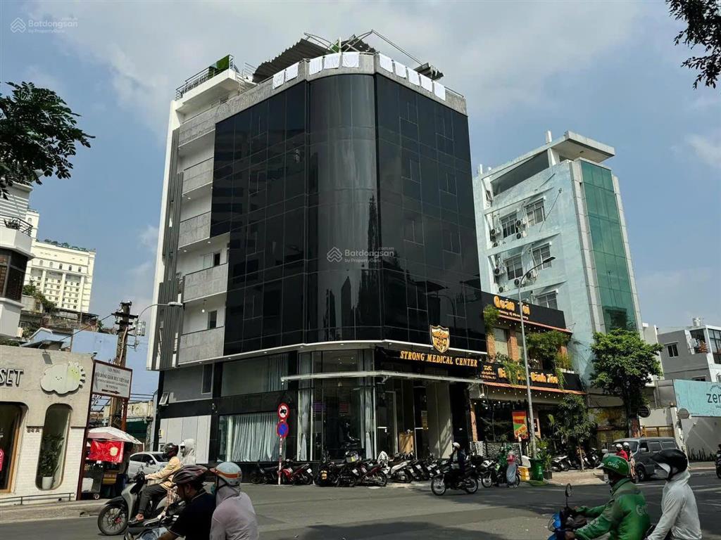 Tòa nhà góc 2 mt lớn 72d trần quốc toản, dt 8x16m, hầm 8 tầng, hđt 300 triệu/tháng, bán 115 tỷ