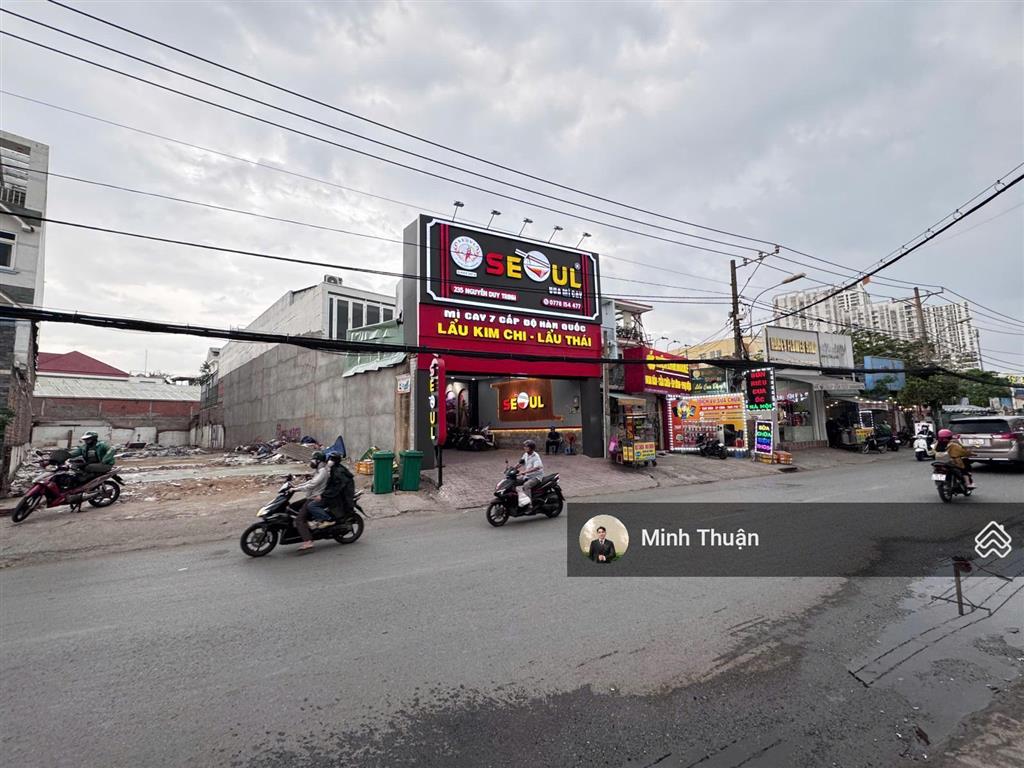 Gọi em ngay ! chỉ 55tr/m2 bán đất mặt tiền nguyễn duy trinh  11x70m  900m²  hầm 8 tầng tin thật