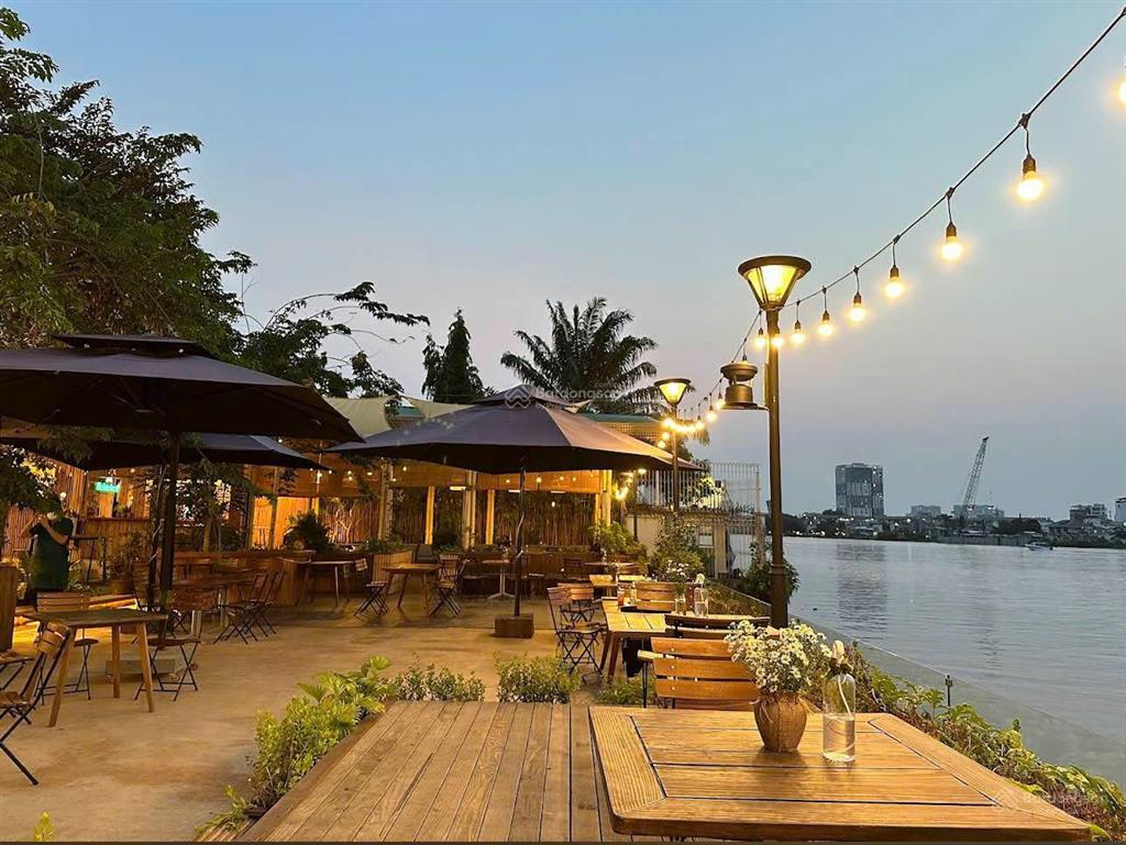 Căn villa mặt tiền sông nguyễn văn hưởng  hầm 4 tầng 25x60m  1500m2  hđt 470tr/th  giá 320 tỷ