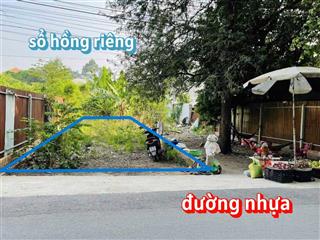 Đang kẹt tiền bán nhanh lô 131m2 đất đ.nguyễn thị lắng gần bệnh viện xuyên á & kcn giá 1,3 tỷ, shr