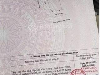 Bán nhanh lô góc hồ nguyên trừng 107,5m2 ngay đối diện trường 12 tỷ o94.8o1.3ooo
