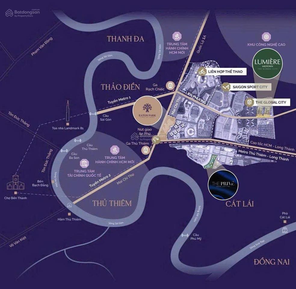 Hàng căn đẹp giá tốt lumière midtown q. 2, liền kề thủ thiêm, ck 19,5%, tt 20% nhận nhà