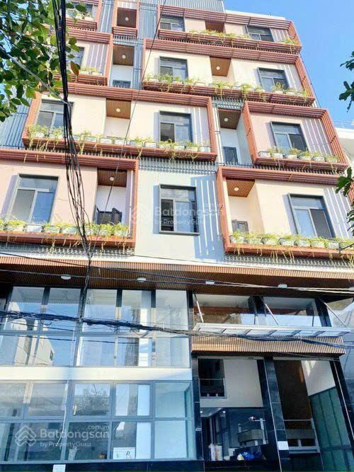 Bán toà chdv 14x20m 1491m sàn 70pn thu nhập 400triệu/tháng mt trung tâm p. tân quy quận 7 hầm+7tầng