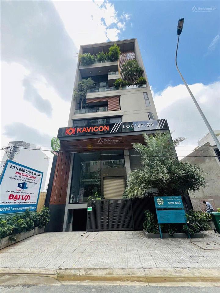 Siêu phẩm tòa nhà hiếm có mặt tiền ba vì, tân bình  dt 5.4 x 17  kc hầm + 6 tầng  giá 20 tỷ