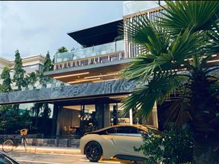 Biệt thự khu villa thủ thiêm, thủ đức có hồ bơi  dt 18 x 20  kc hầm + 4 tầng  giá 49 tỷ
